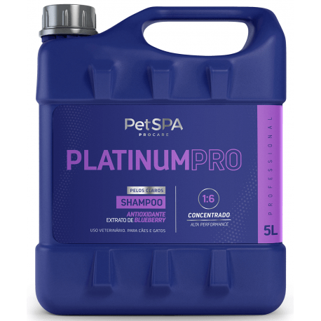 SHAMPOO PLATINUM PRO 5L - PETSPA