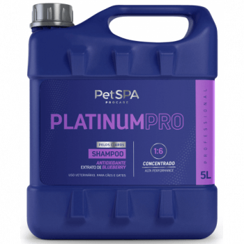 SHAMPOO PLATINUM PRO 5L - PETSPA
